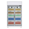 Professionally Supplied Supermarket Upright Cooler for Fruit with High-efficiency Finned Copper Evaporator